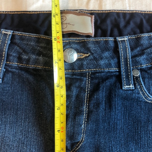 Paige Canyon Flare Jeans 28 - Picture 7 of 8